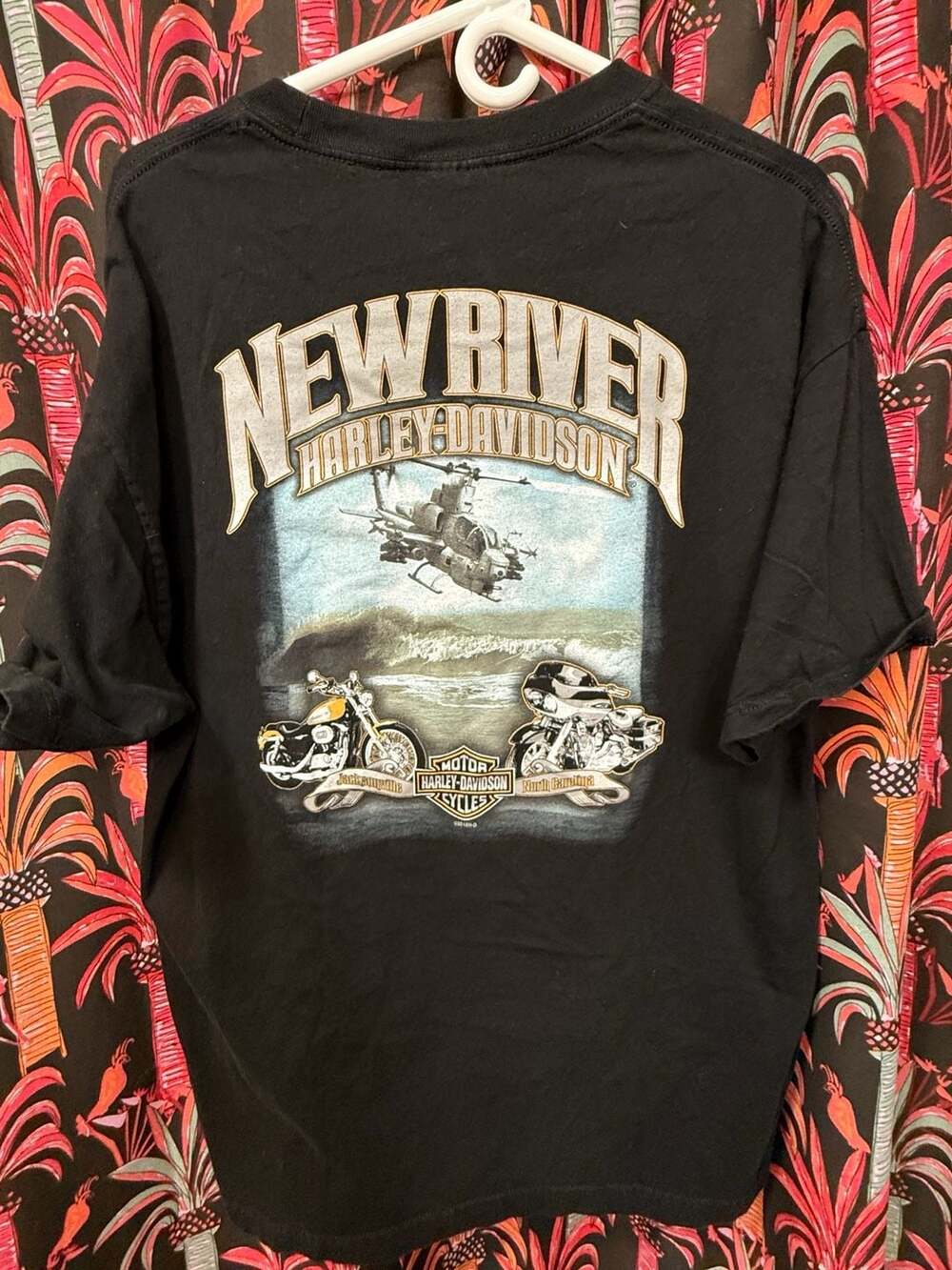 Harley-Davidson New River Jacksonville North Carolina Graphic T-Shirt XL